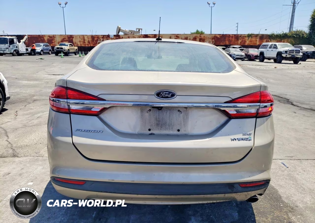 2017 Ford Fusion Se Hybrid VIN:3FA6P0LU8HR351289 - 6