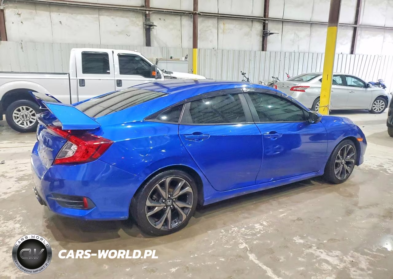 2021 Honda Civic Sport VIN:2HGFC2F86MH518627 - 3