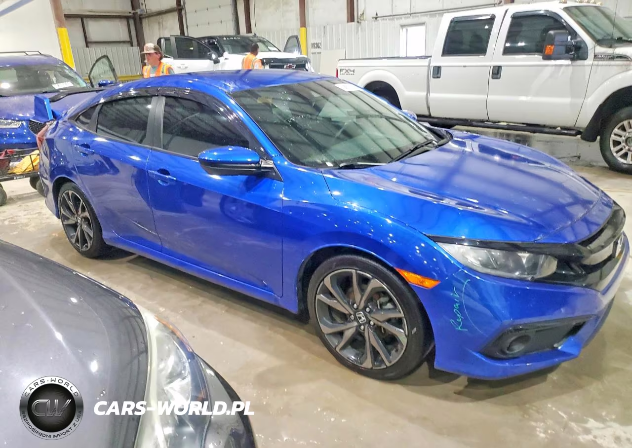 2021 Honda Civic Sport VIN:2HGFC2F86MH518627 - 4