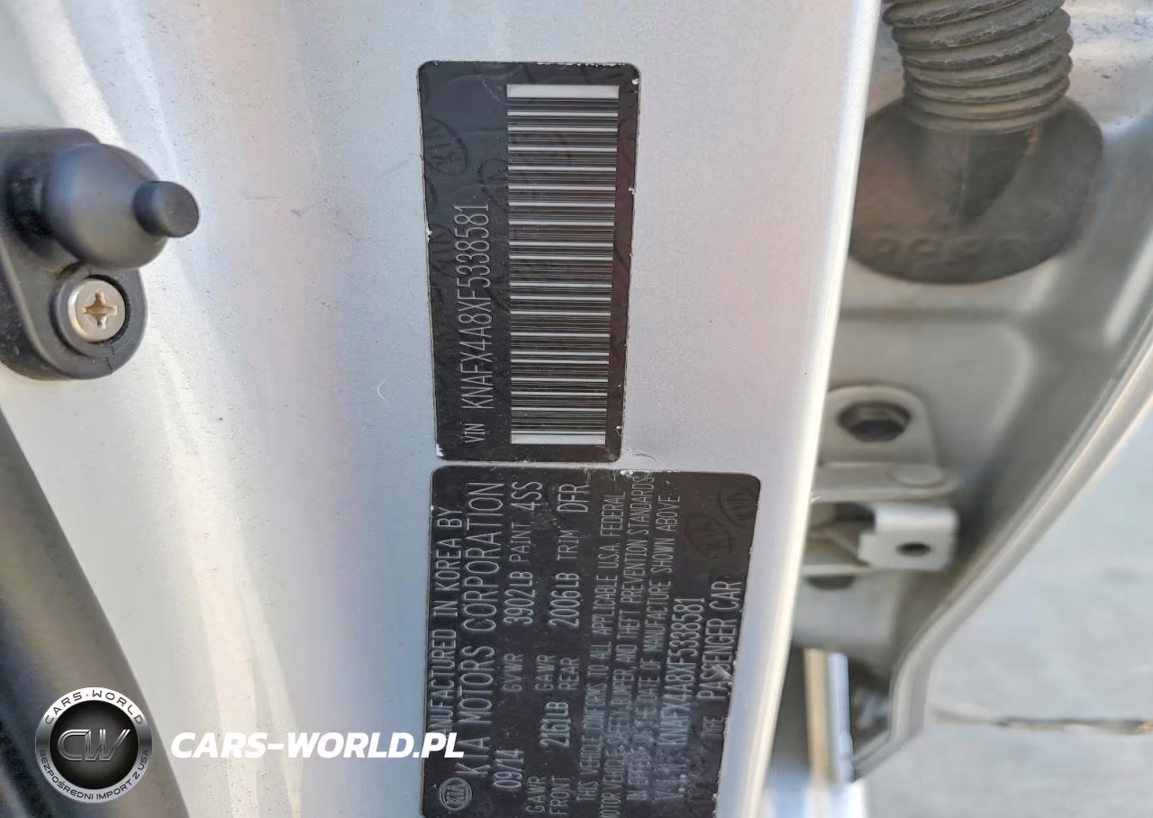 2015 Kia Forte Ex VIN:KNAFX4A8XF5338581 - 12