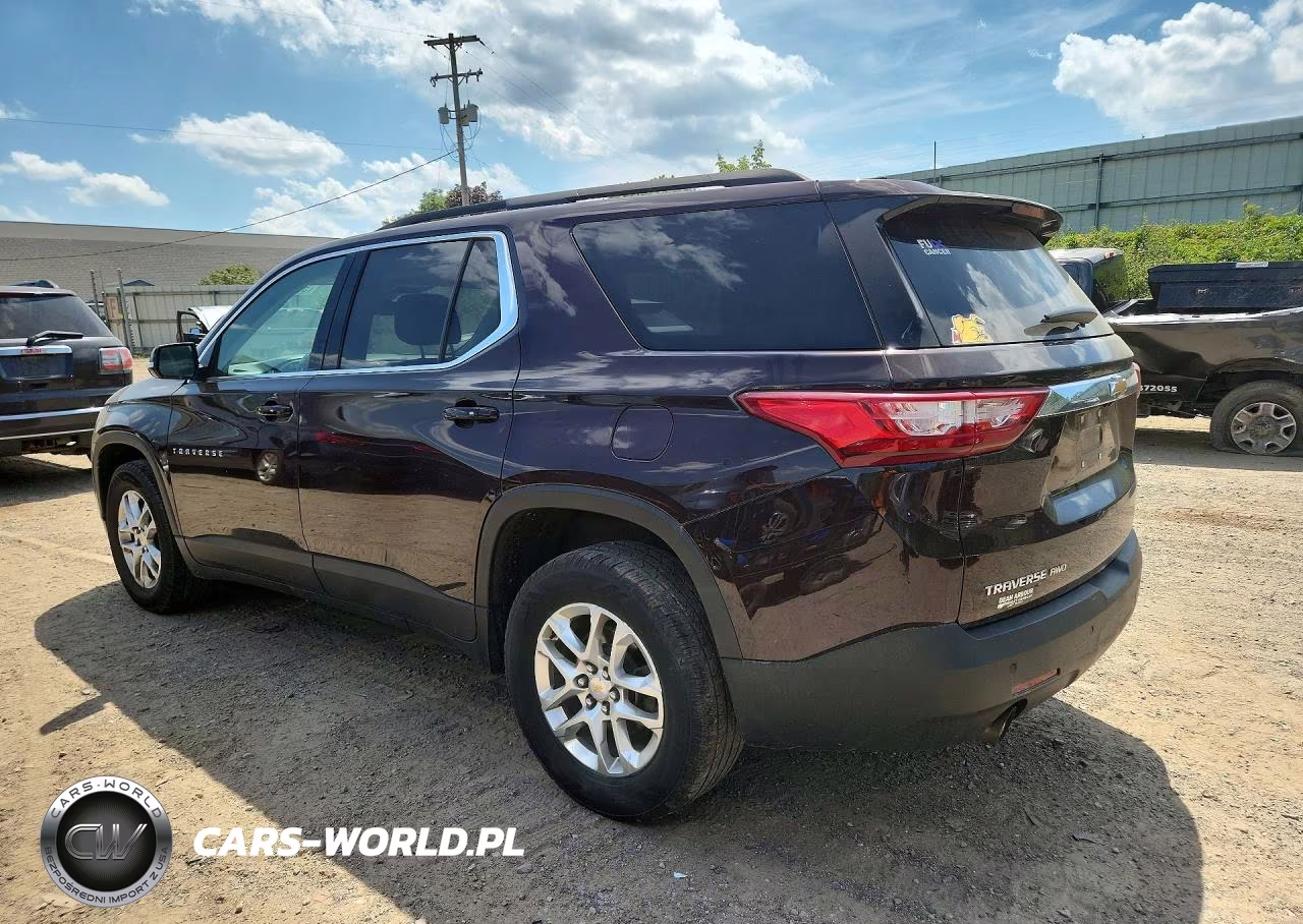 2021 Chevrolet Traverse Lt VIN:1GNEVGKWXMJ102642 - 2