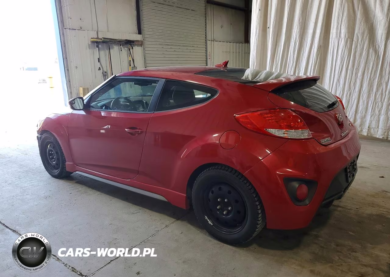 2015 HYUNDAI VELOSTER TURBO VIN:KMHTC6AEXFU230692 - 2