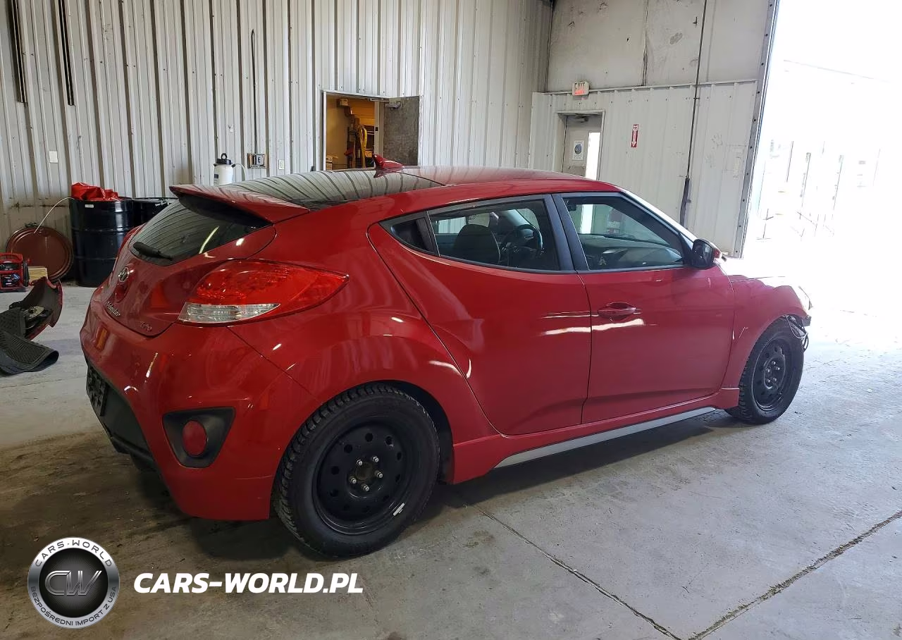 2015 HYUNDAI VELOSTER TURBO VIN:KMHTC6AEXFU230692 - 3