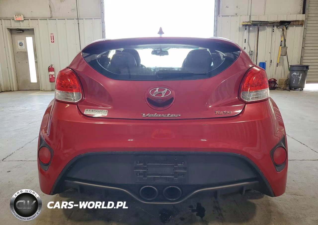 2015 HYUNDAI VELOSTER TURBO VIN:KMHTC6AEXFU230692 - 6