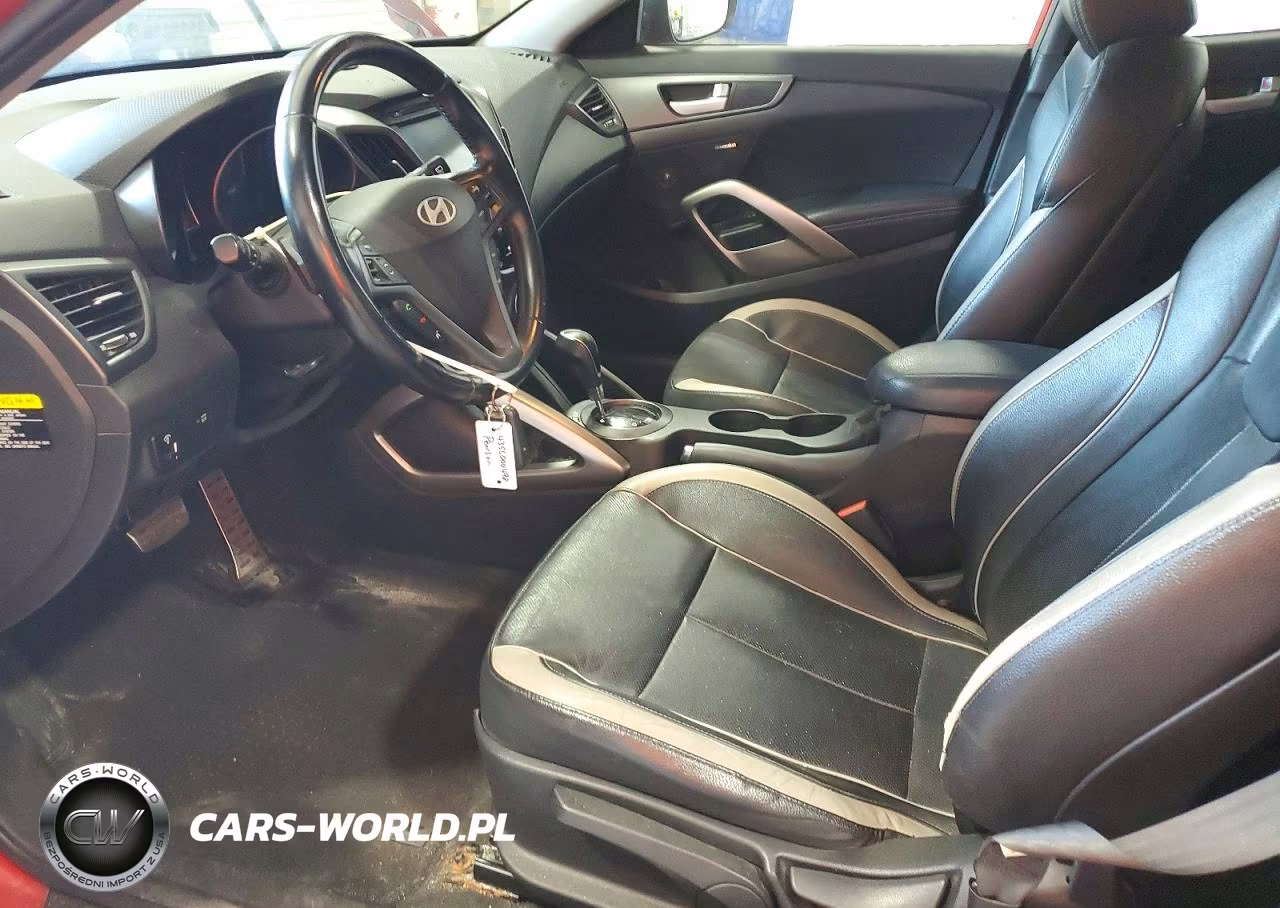 2015 HYUNDAI VELOSTER TURBO VIN:KMHTC6AEXFU230692 - 7