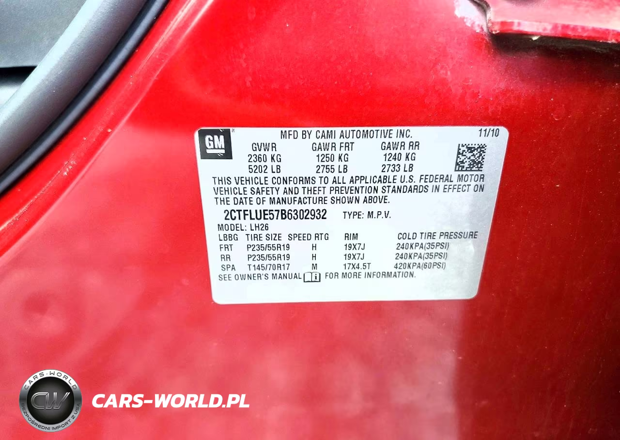 2011 GMC Terrain Slt VIN:2CTFLUE57B6302932 - 13