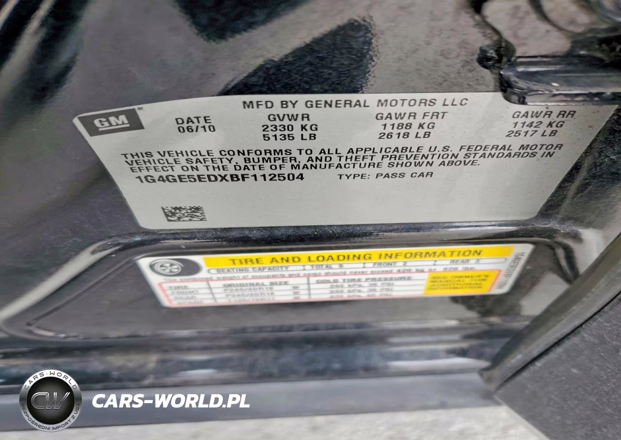 2011 Buick Lacrosse Cxs VIN:1G4GE5EDXBF112504 - 12