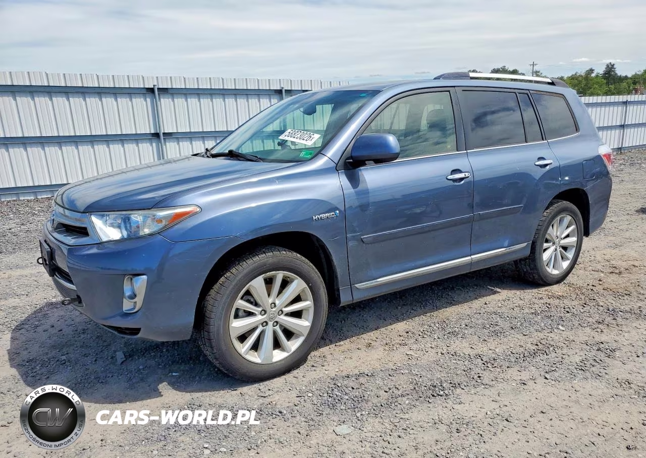 2012 Toyota Highlander Hybrid Limited – zdjęcie 1 z 13