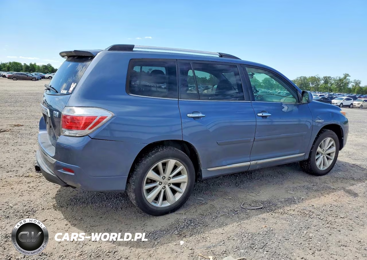 2012 Toyota Highlander Hybrid Limited VIN:JTEDC3EHXC2010323 - 3