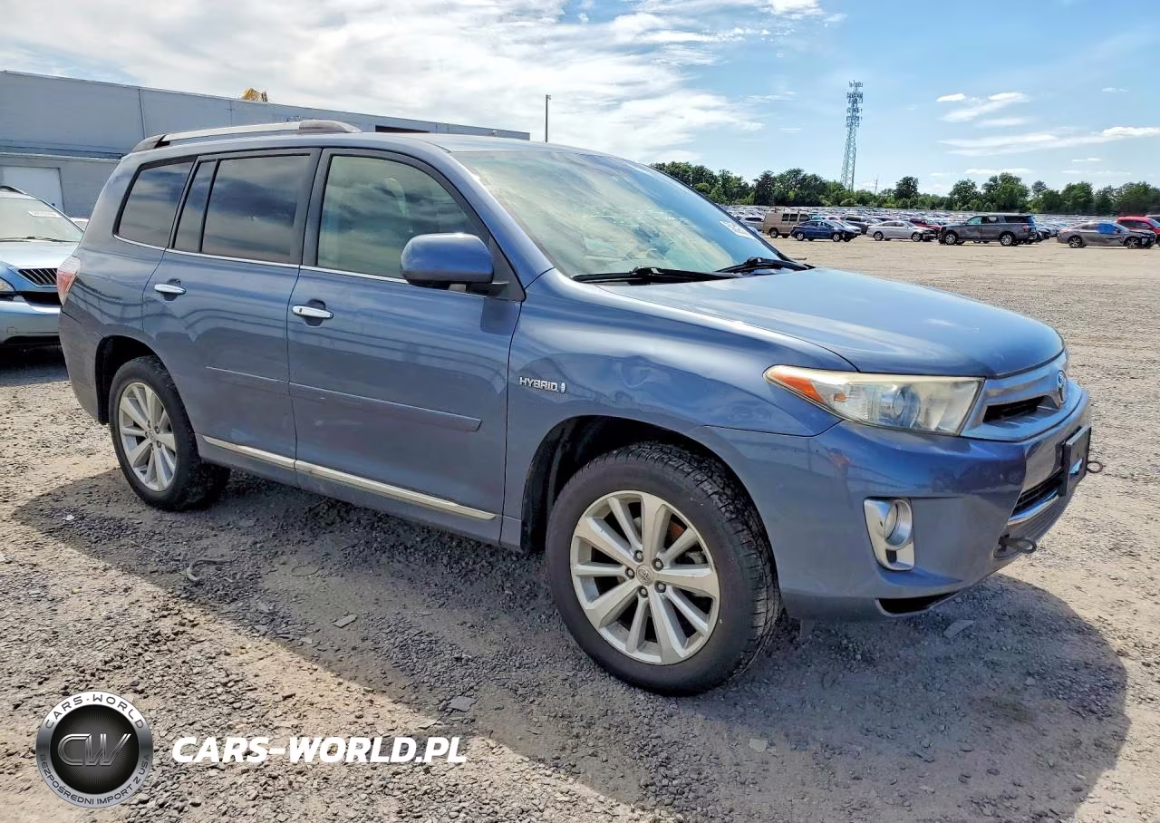 2012 Toyota Highlander Hybrid Limited VIN:JTEDC3EHXC2010323 - 4