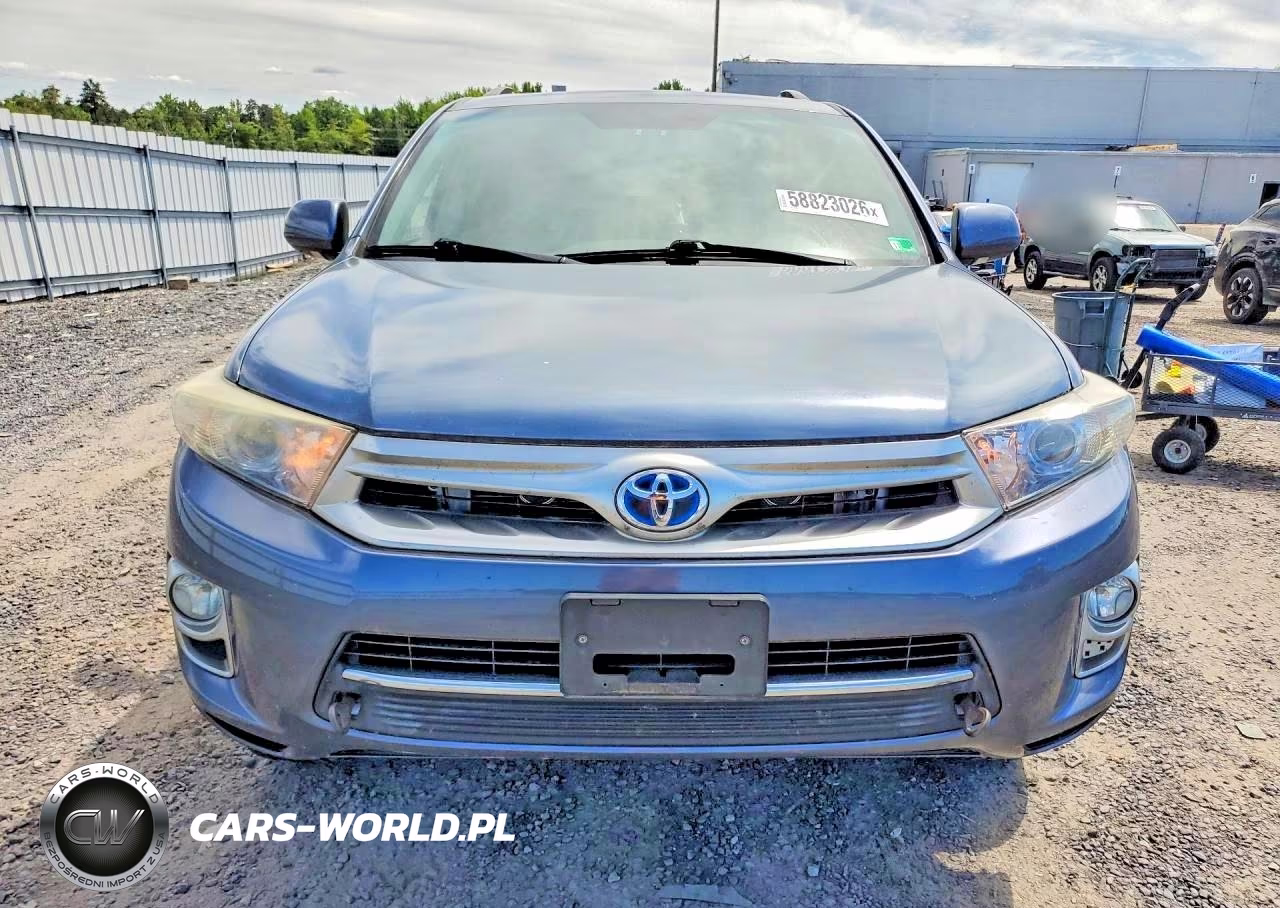 2012 Toyota Highlander Hybrid Limited VIN:JTEDC3EHXC2010323 - 5
