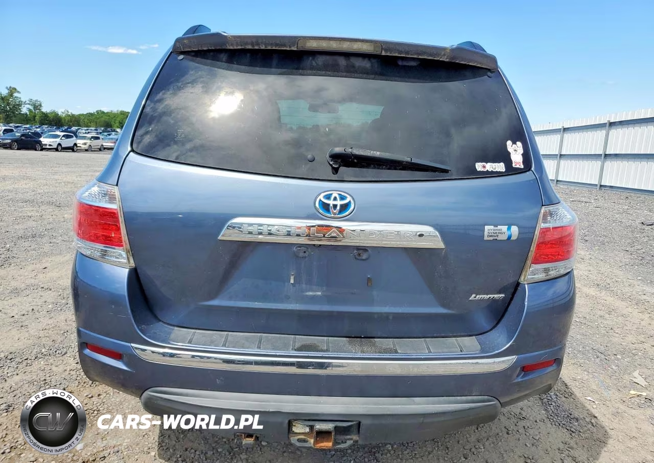 2012 Toyota Highlander Hybrid Limited VIN:JTEDC3EHXC2010323 - 6