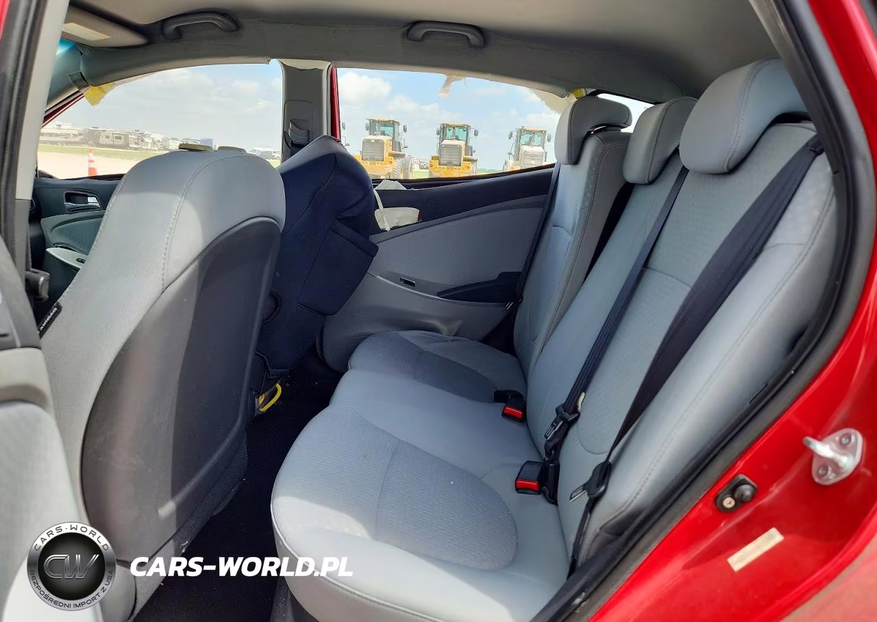 2012 Hyundai Accent Se VIN:KMHCU5AE3CU013424 - 10