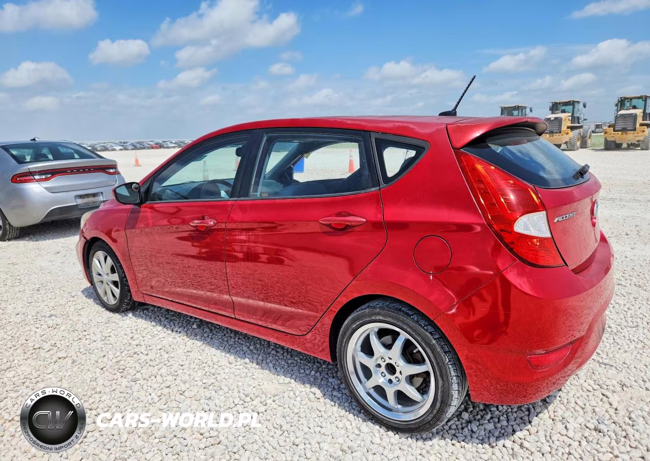 2012 Hyundai Accent Se VIN:KMHCU5AE3CU013424 - 2