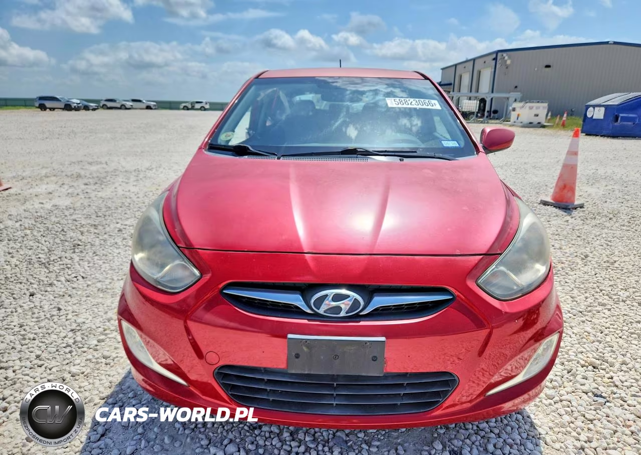 2012 Hyundai Accent Se VIN:KMHCU5AE3CU013424 - 5