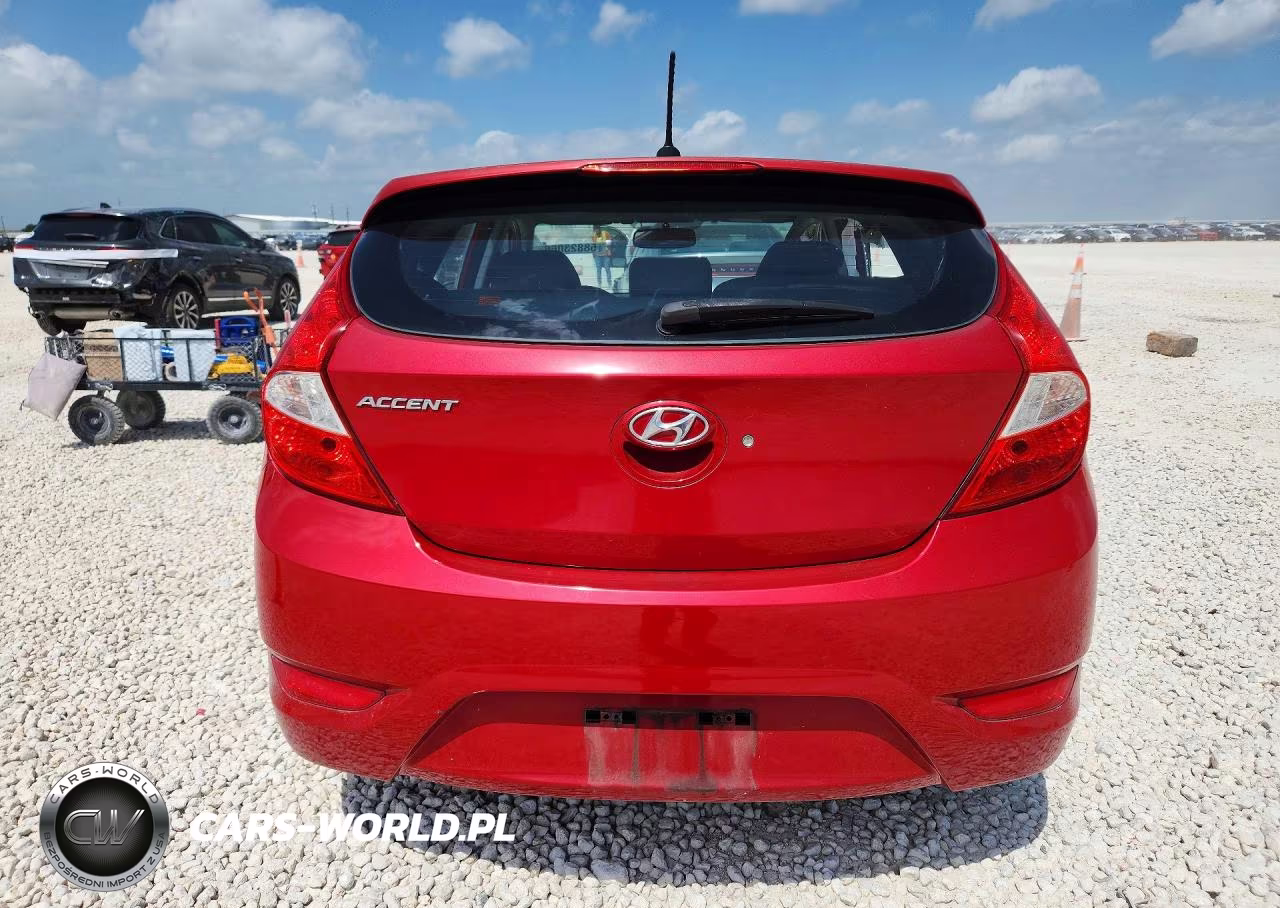 2012 Hyundai Accent Se VIN:KMHCU5AE3CU013424 - 6