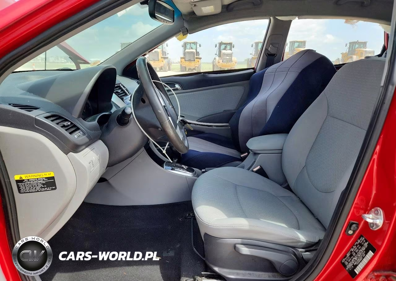 2012 Hyundai Accent Se VIN:KMHCU5AE3CU013424 - 7