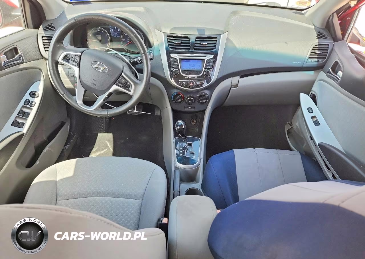 2012 Hyundai Accent Se VIN:KMHCU5AE3CU013424 - 8