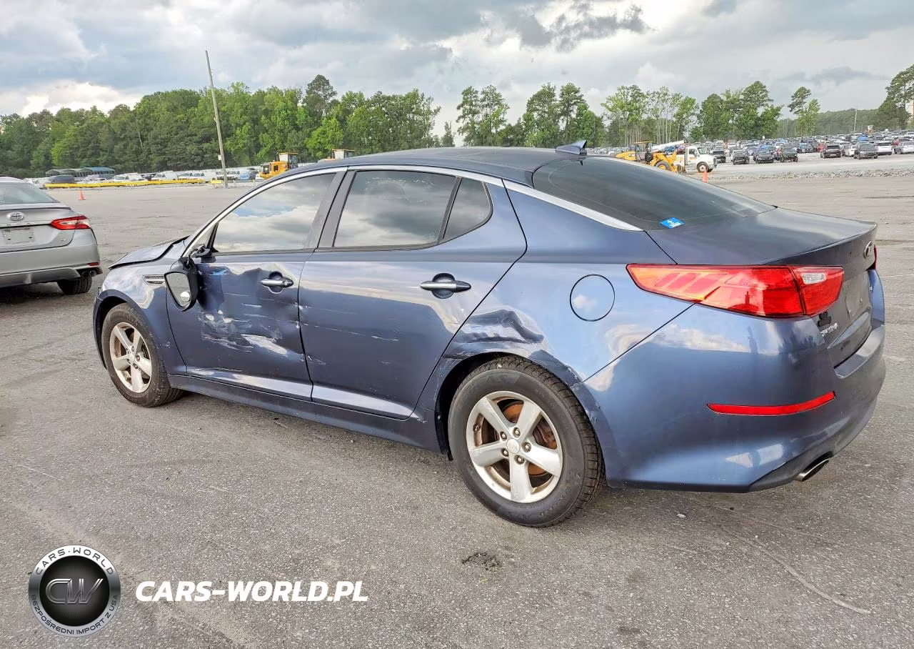 2015 Kia Optima Lx VIN:5XXGM4A72FG366331 - 2