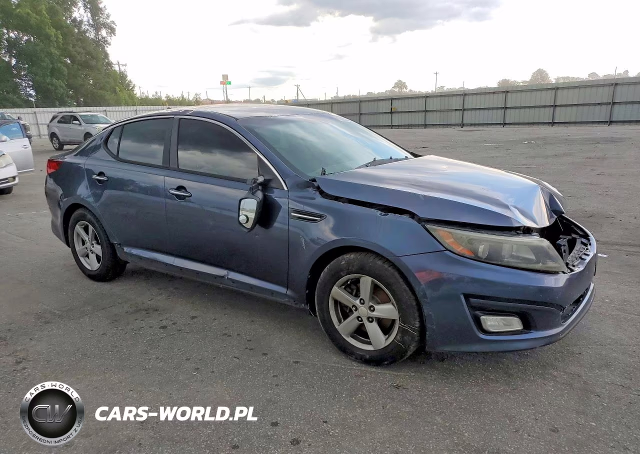 2015 Kia Optima Lx VIN:5XXGM4A72FG366331 - 4