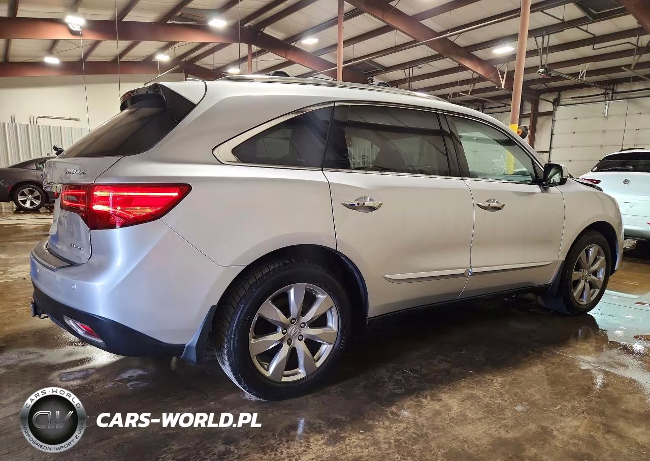 2014 Acura Mdx Advance VIN:5FRYD4H86EB034122 - 3