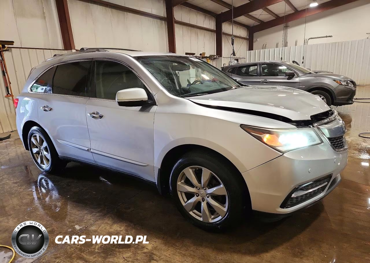 2014 Acura Mdx Advance VIN:5FRYD4H86EB034122 - 4