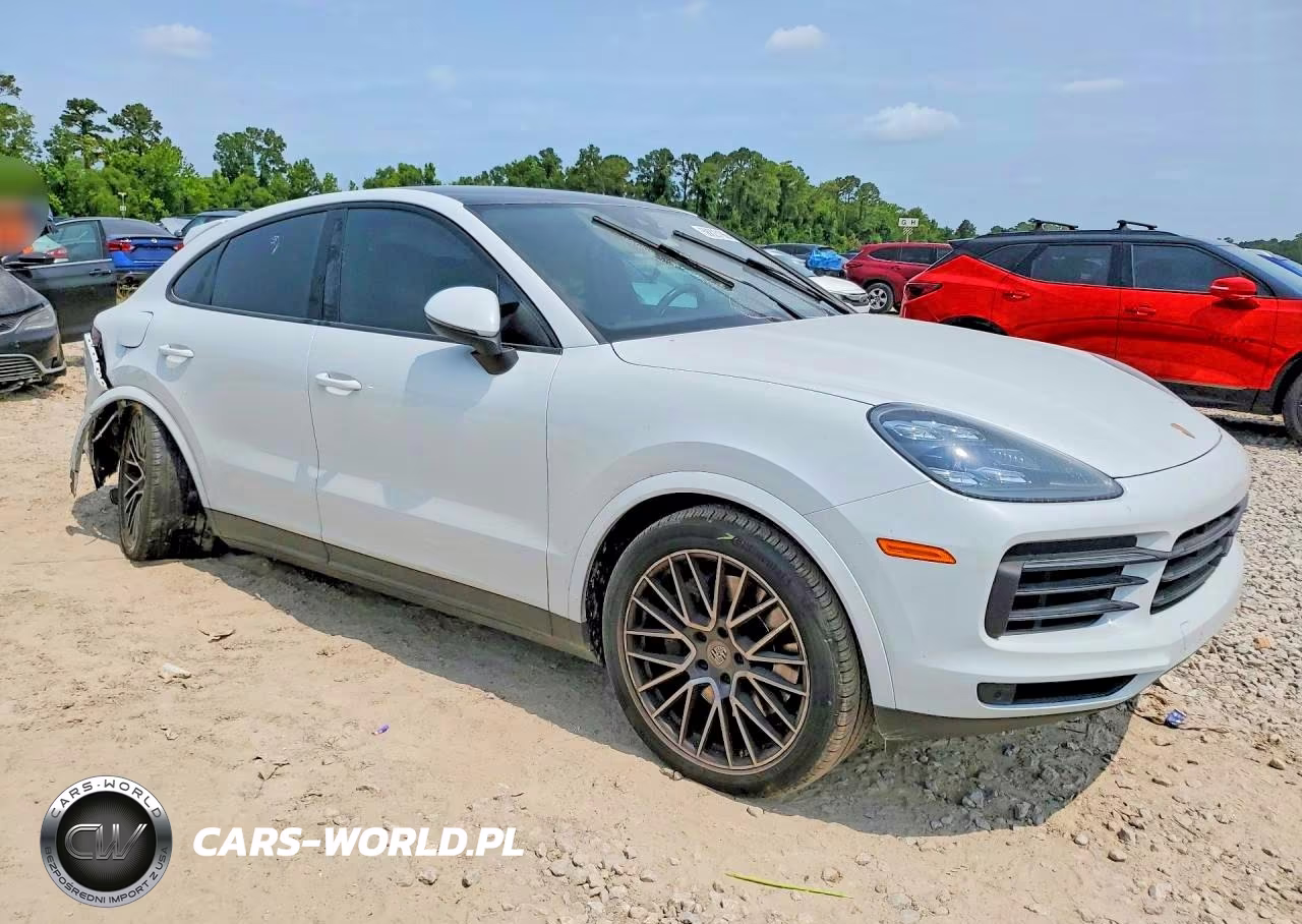 2021 Porsche Cayenne Coupe VIN:WP1BA2AY7MDA43477 - 4