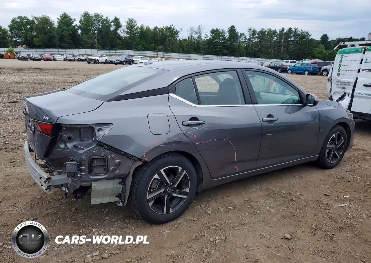 2024 Nissan Sentra Sv VIN:3N1AB8CV1RY296124 - 3