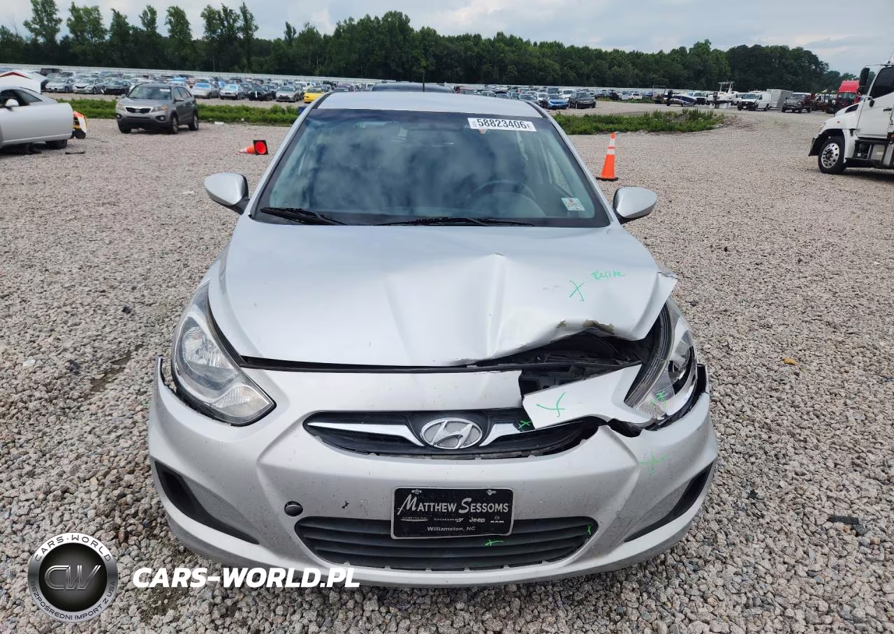 2014 Hyundai Accent Gs VIN:KMHCT5AE5EU172936 - 5