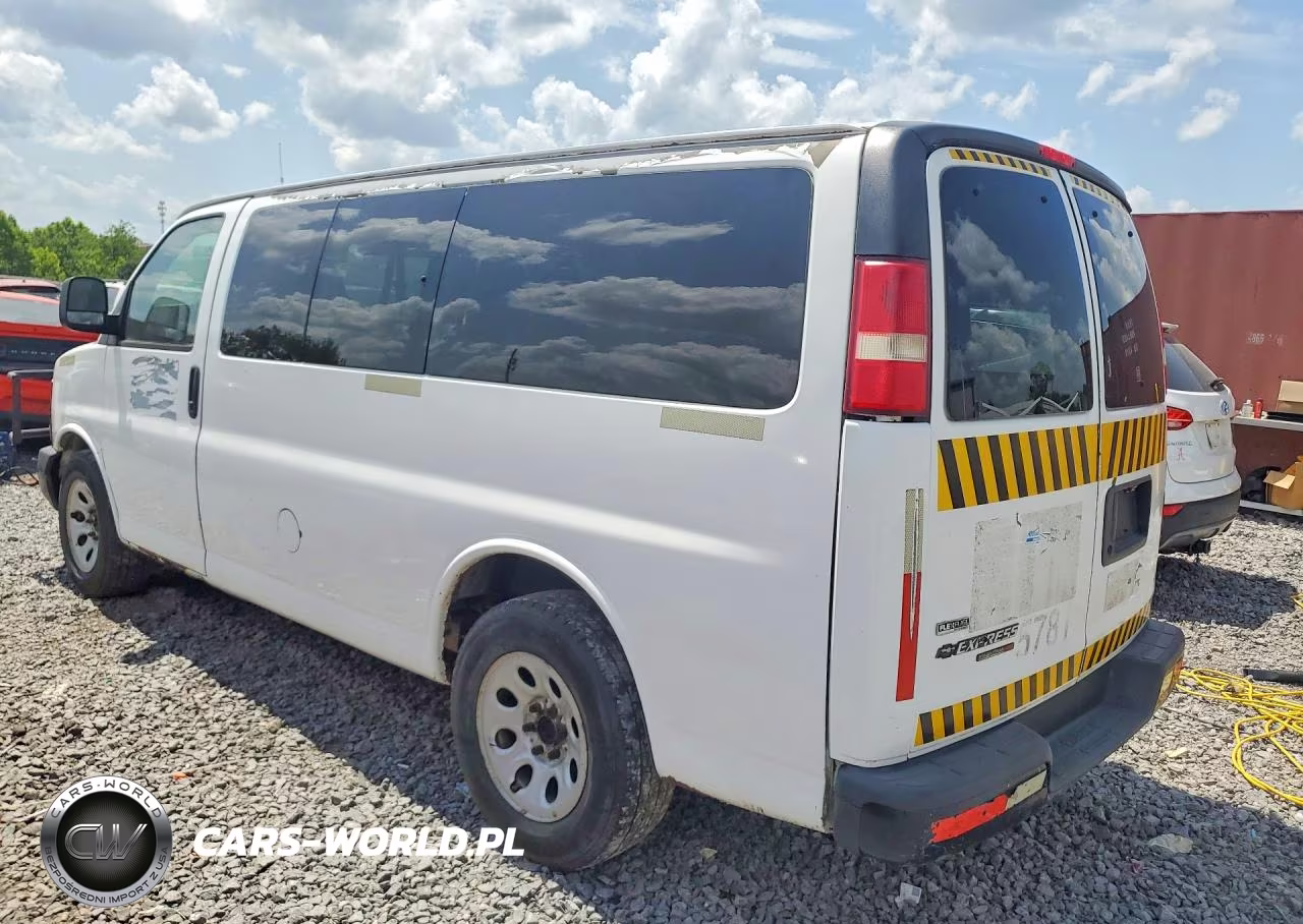 2011 Chevrolet Express G1500 Ls VIN:1GNSHBF43B1124629 - 2