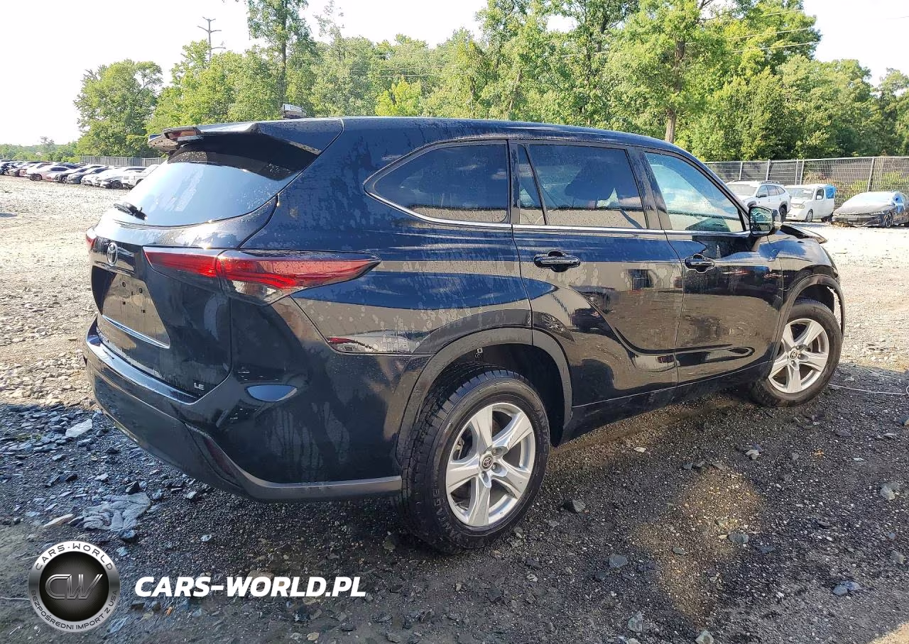 2025 Toyota Highlander Le VIN:5TDKDRAH3SS554722 - 3