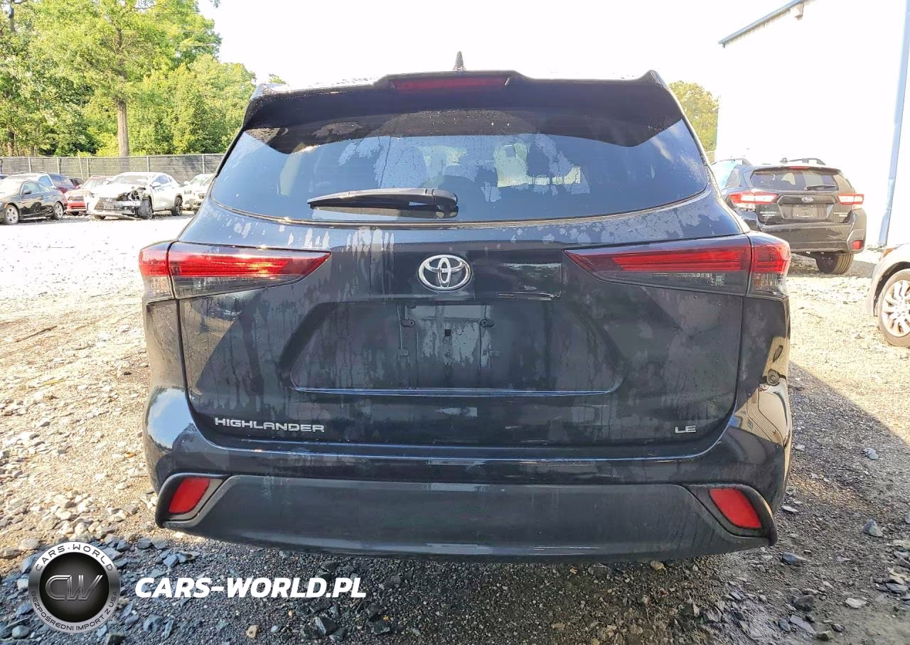 2025 Toyota Highlander Le VIN:5TDKDRAH3SS554722 - 6