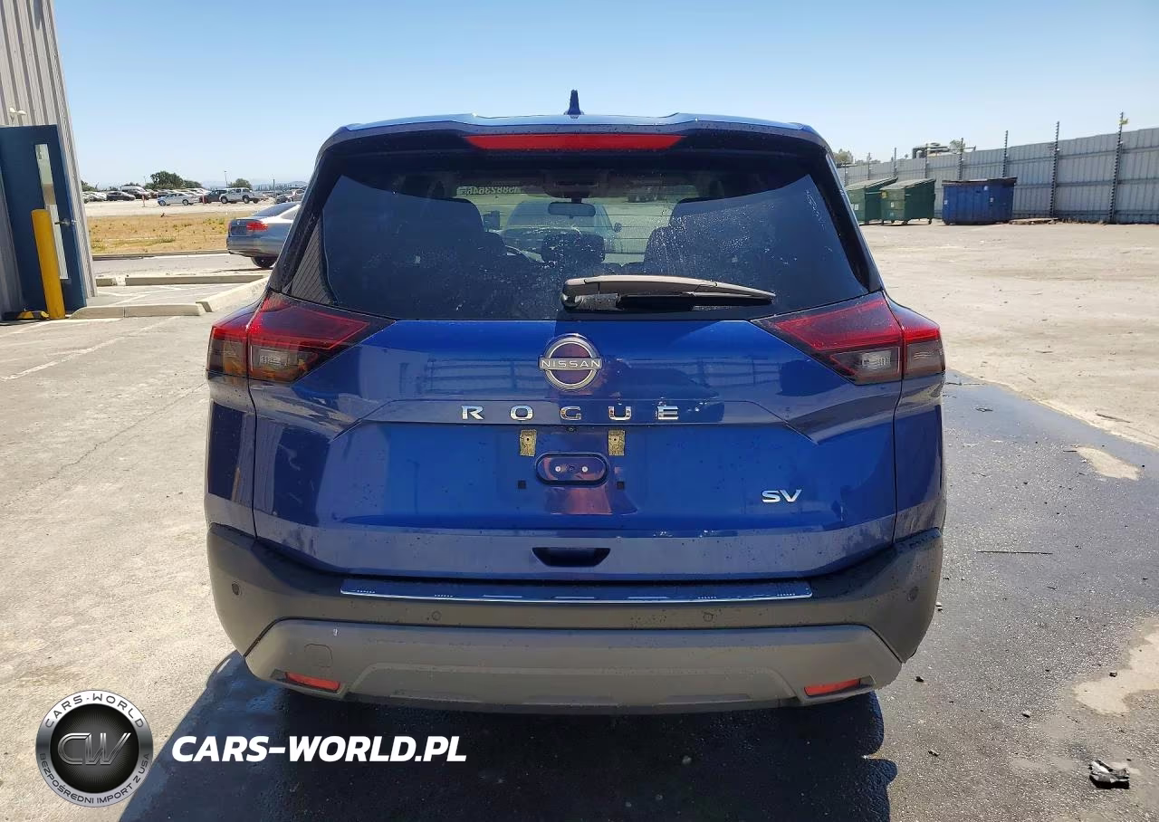 2023 Nissan Rogue Sv VIN:5N1BT3BA6PC752345 - 6