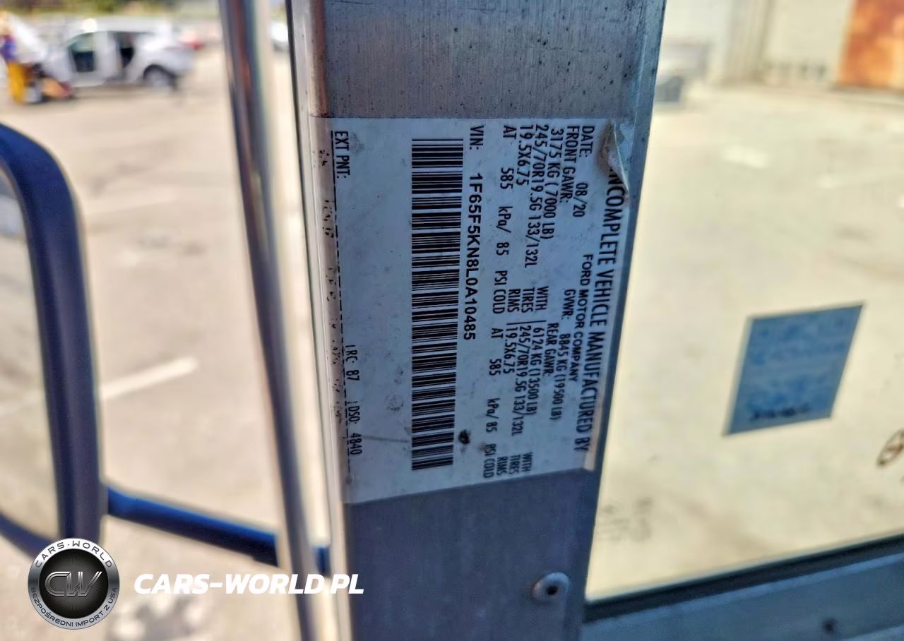 2020 Ford F59 VIN:1F65F5KN8L0A10485 - 13