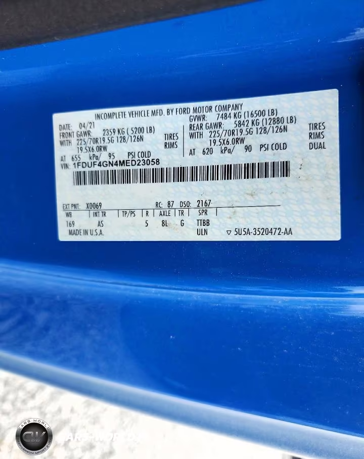 2021 Ford F450 Super Duty Box Truck VIN:1FDUF4GN4MED23058 - 13