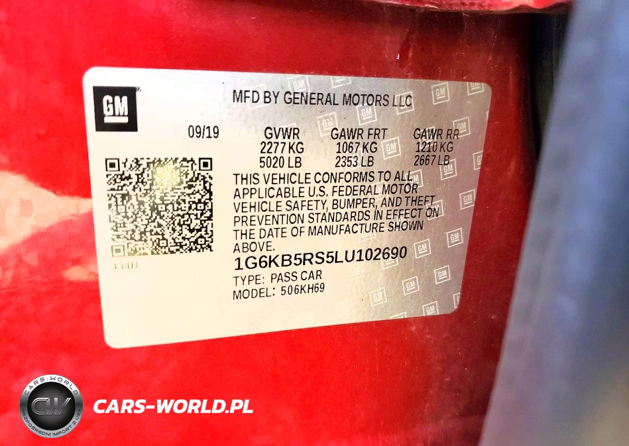 2020 Cadillac Ct6 Luxury VIN:1G6KB5RS5LU102690 - 12