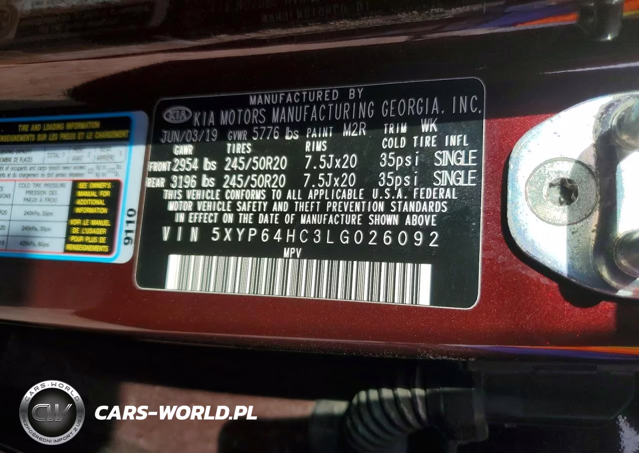 2020 Kia Telluride S VIN:5XYP64HC3LG026092 - 13