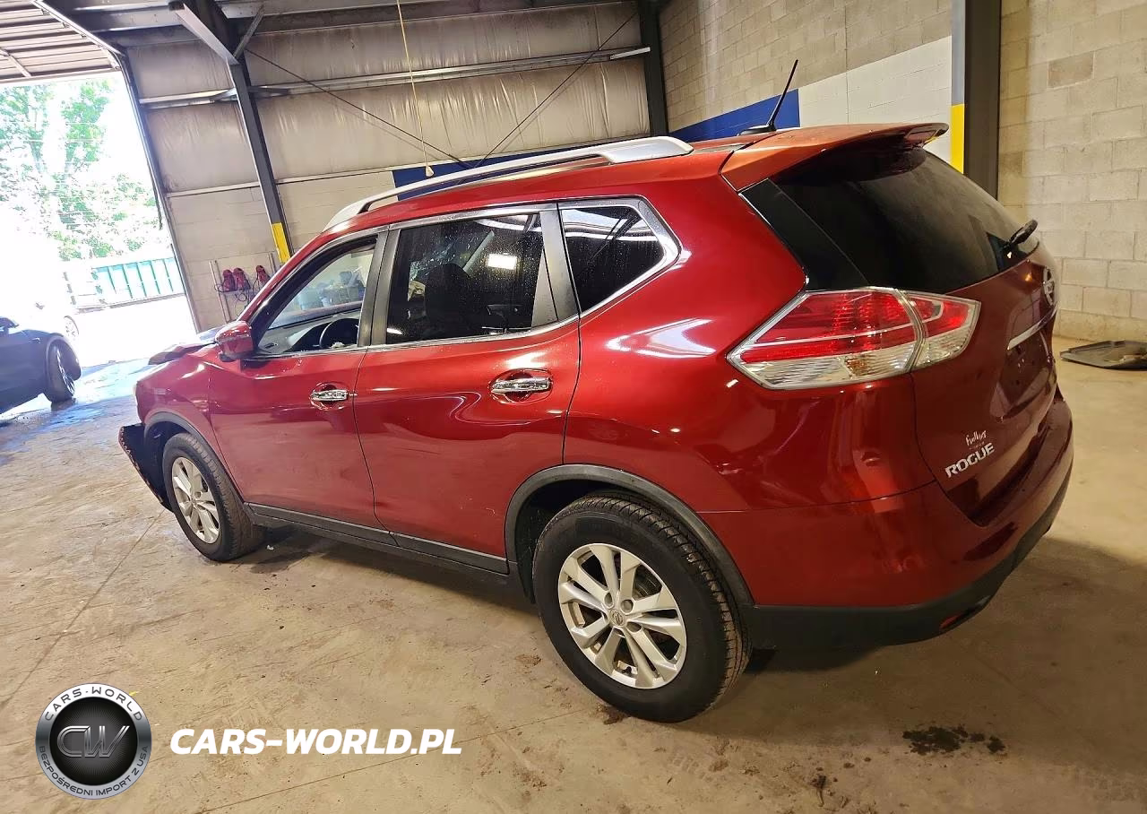 2016 Nissan Rogue Sv VIN:KNMAT2MV3GP667854 - 2