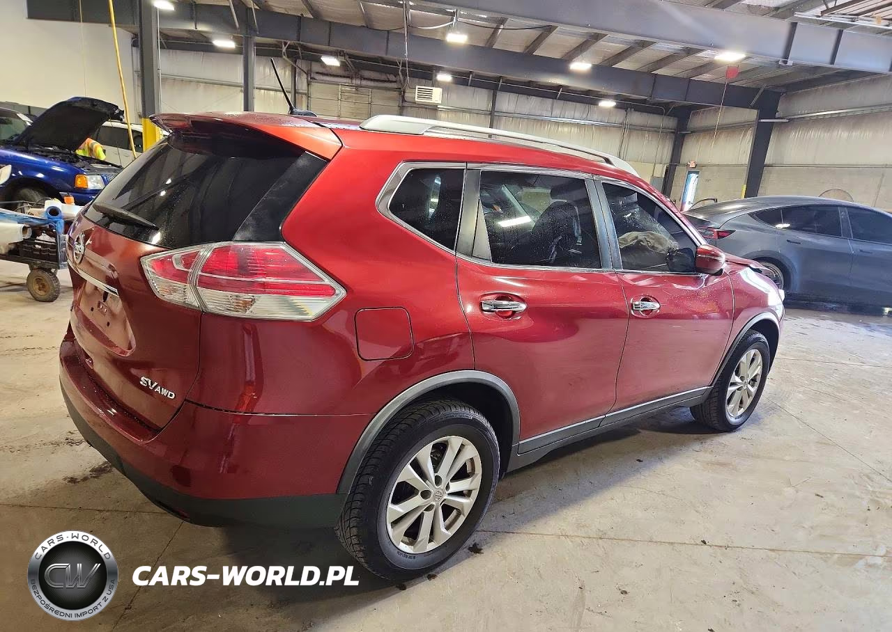 2016 Nissan Rogue Sv VIN:KNMAT2MV3GP667854 - 3
