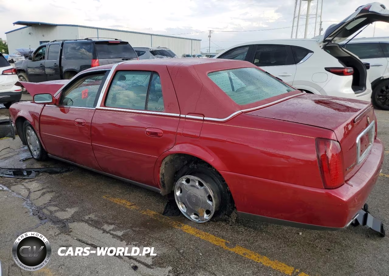 2000 Cadillac Deville Dhs VIN:1G6KE57Y7YU318014 - 2