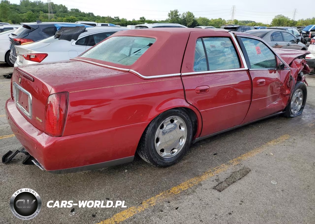 2000 Cadillac Deville Dhs VIN:1G6KE57Y7YU318014 - 3
