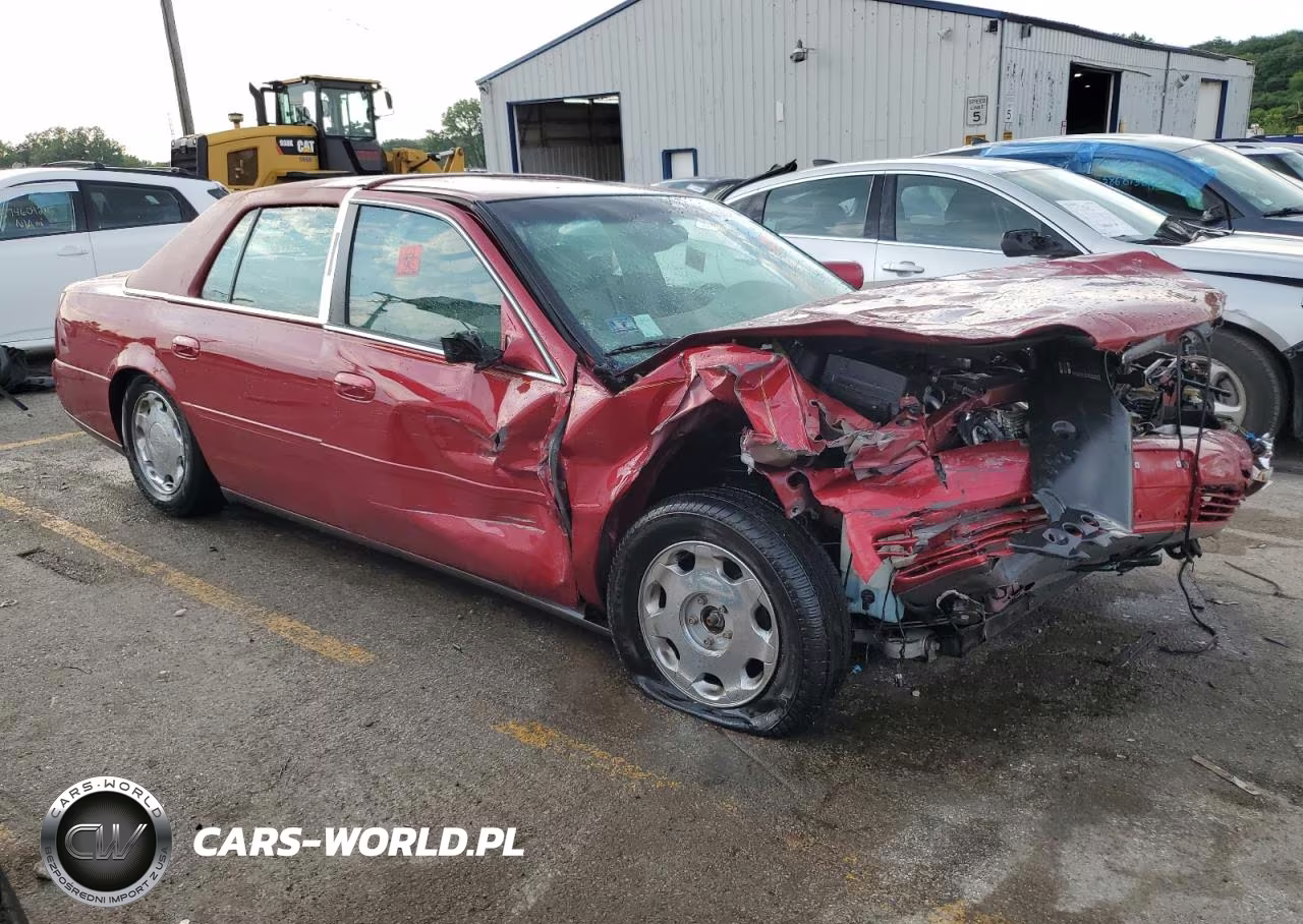 2000 Cadillac Deville Dhs VIN:1G6KE57Y7YU318014 - 4