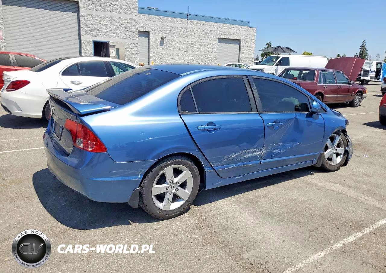 2007 Honda Civic Lx VIN:JHMFA16547S000743 - 3