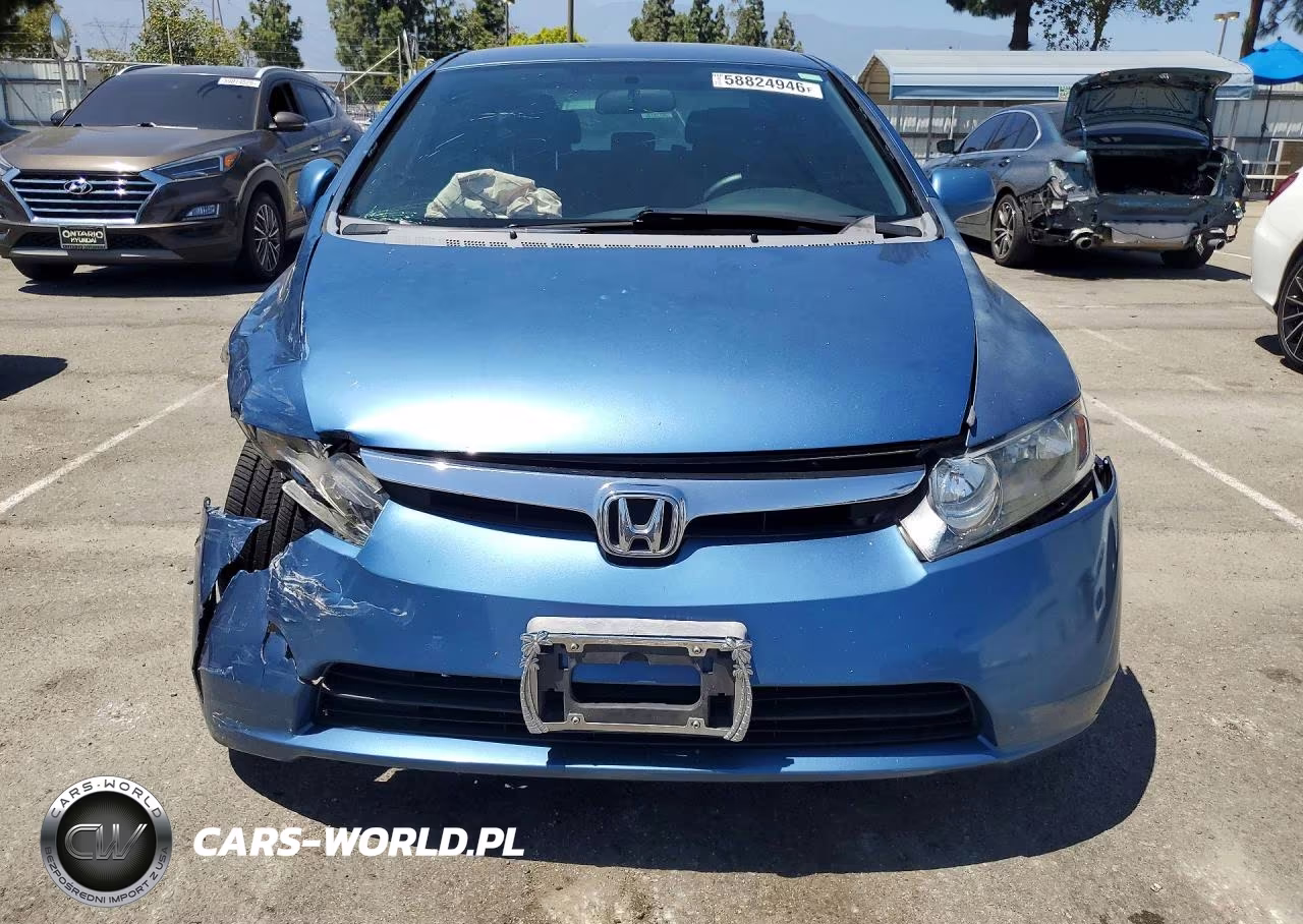 2007 Honda Civic Lx VIN:JHMFA16547S000743 - 5