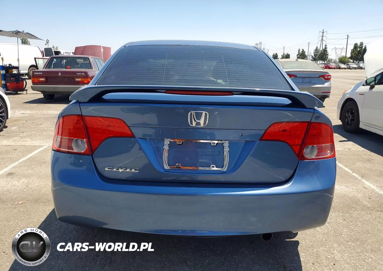 2007 Honda Civic Lx VIN:JHMFA16547S000743 - 6