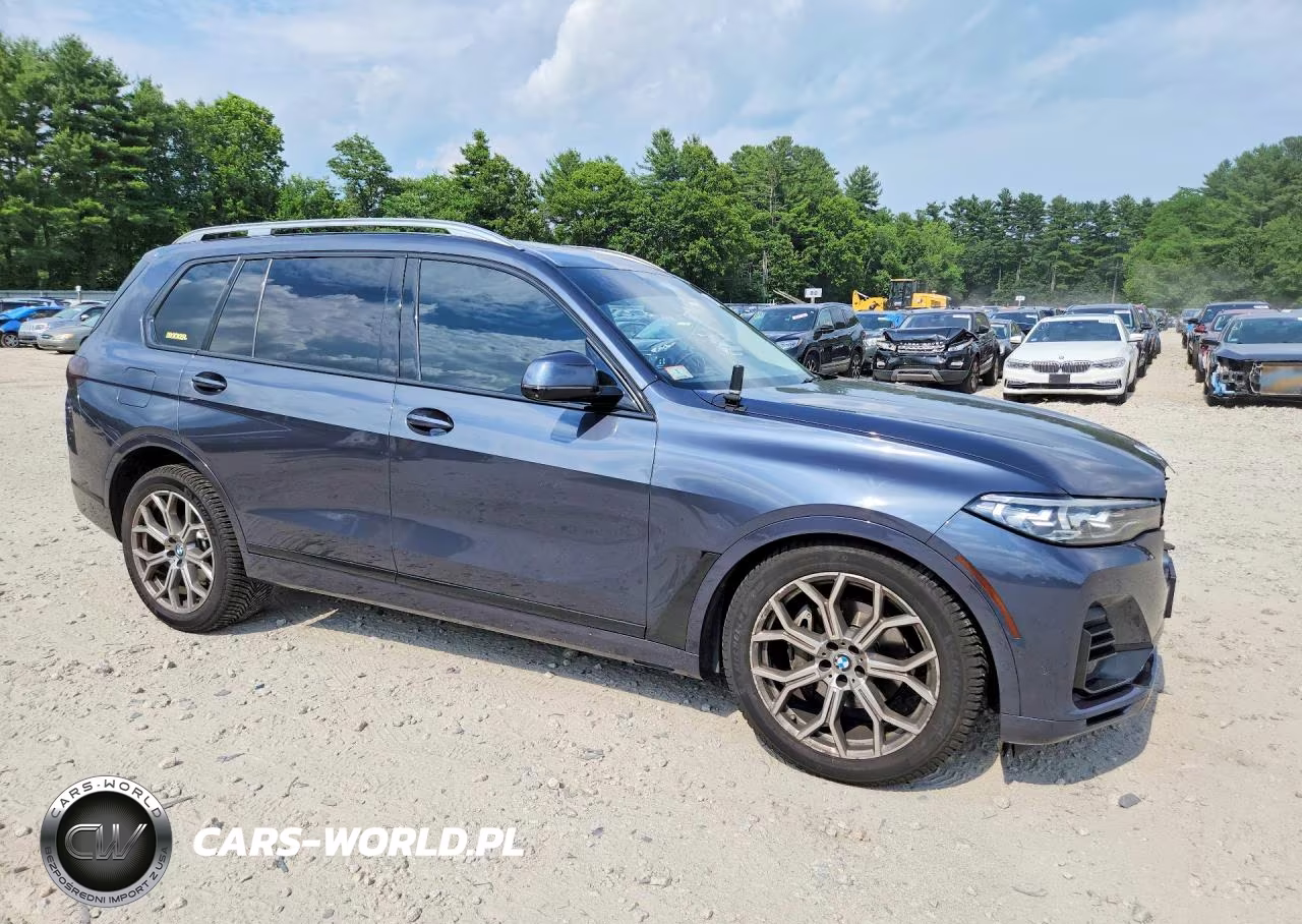 2021 BMW X7 xDrive40I VIN:5UXCW2C0XM9E68517 - 4