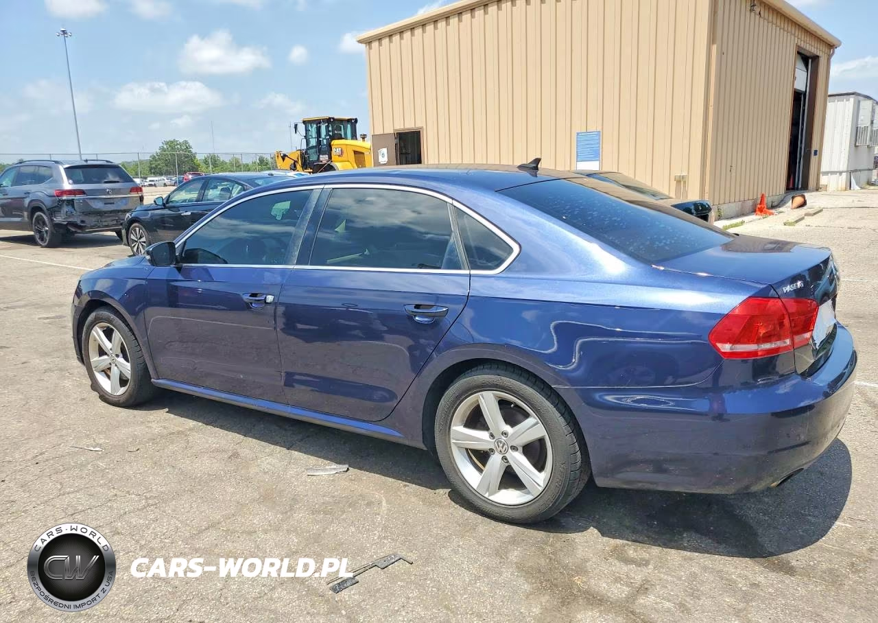 2015 Volkswagen Passat Se VIN:1VWBT7A31FC033336 - 2