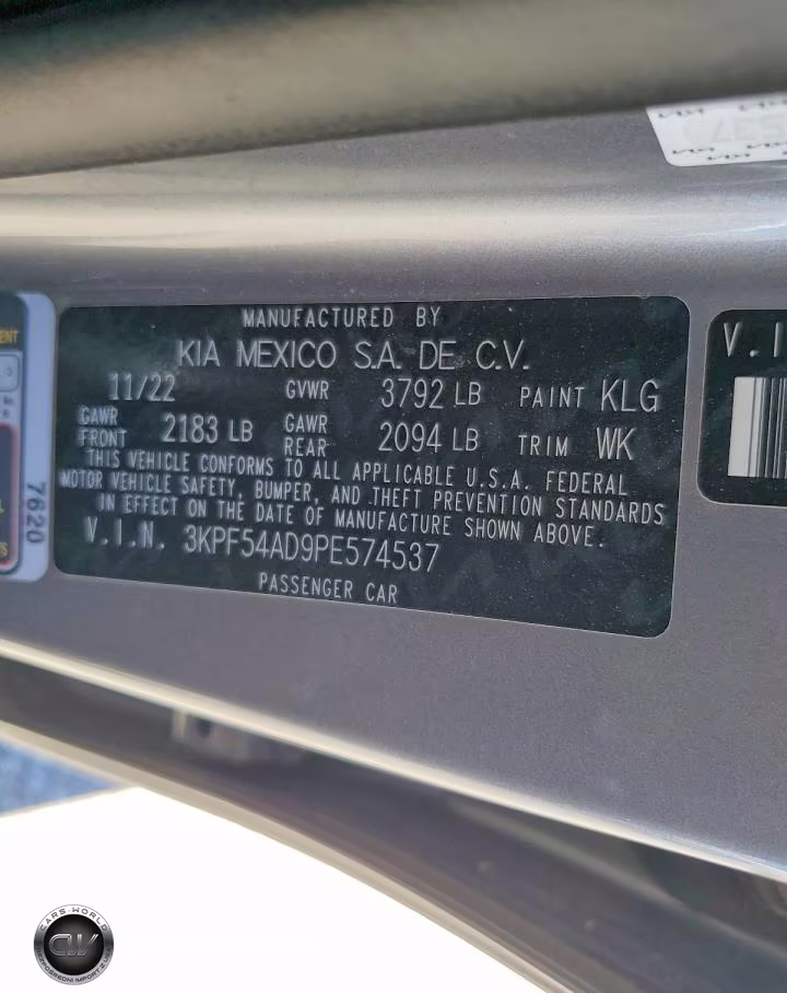 2023 Kia Forte Gt Line VIN:3KPF54AD9PE574537 - 12