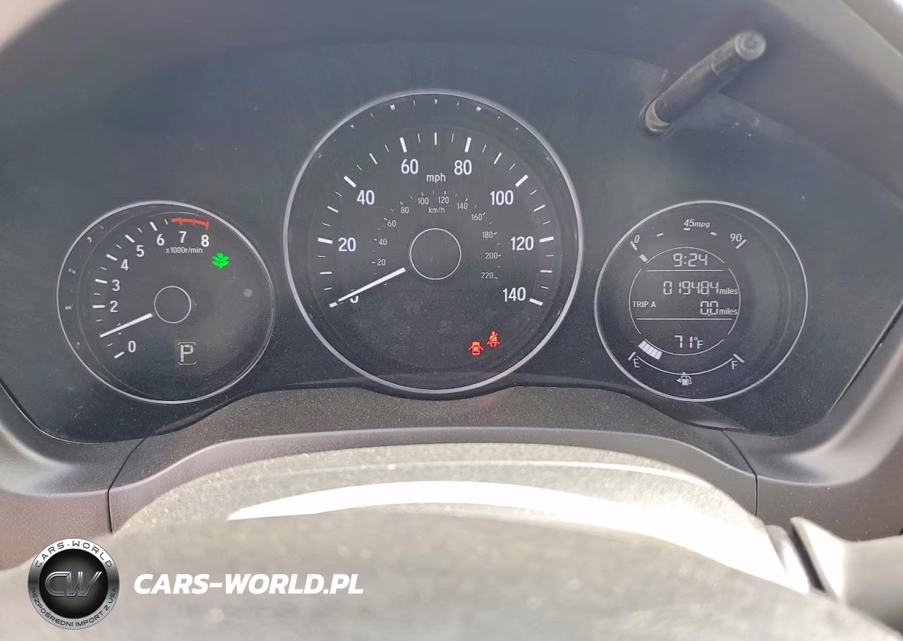 2022 Honda Hr-V Lx VIN:3CZRU5H33NM734198 - 9
