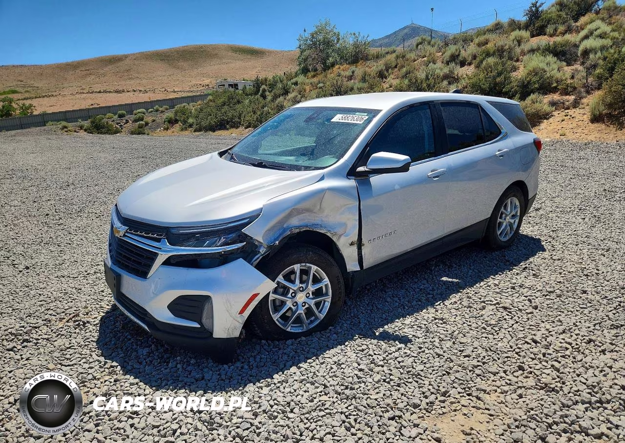 2022 Chevrolet Equinox Lt VIN:3GNAXUEV4NL131123 - 1